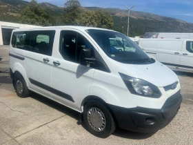 Ford Transit Custom 2, 2tdci  ПЪТНИЧЕСКИ , 9 МЕСТА , КЛИМА , снимка 11