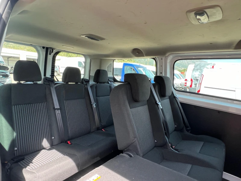 Ford Transit Custom 2, 2tdci  ПЪТНИЧЕСКИ , 9 МЕСТА , КЛИМА , снимка 5 - Бусове и автобуси - 47183178