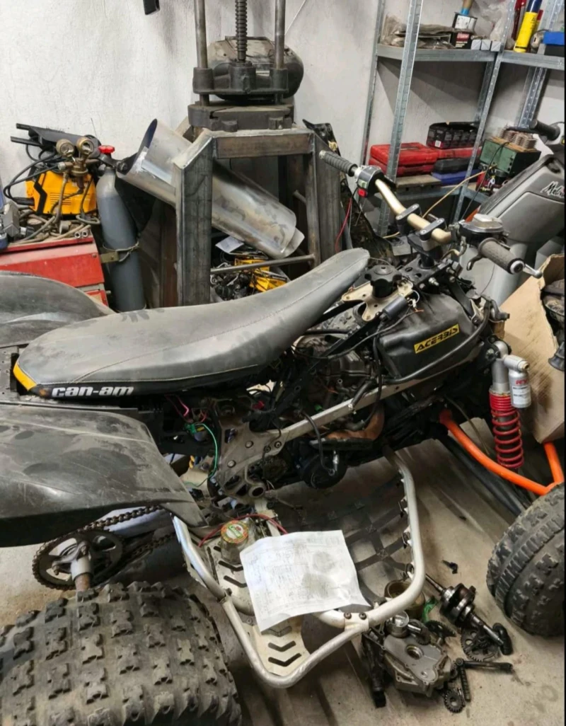 Can-Am DS 450 Ds , снимка 3 - Мотоциклети и мототехника - 51902816