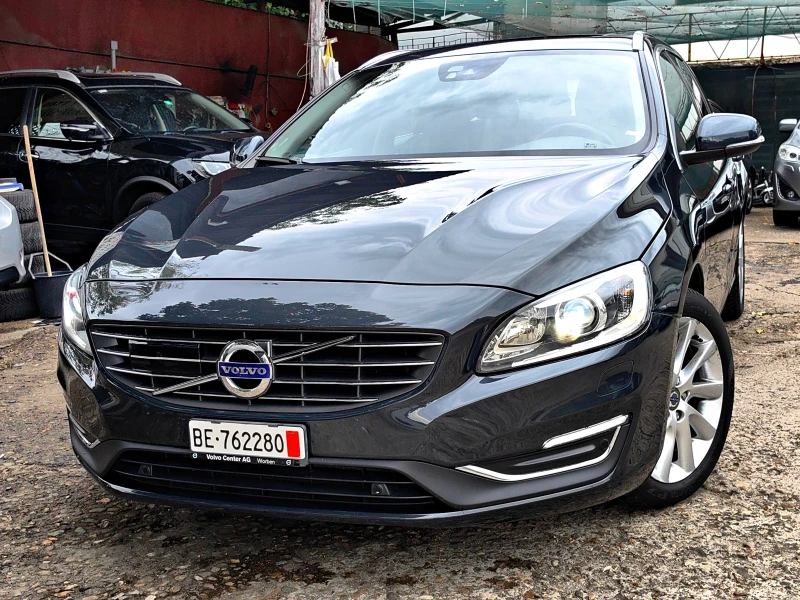 Volvo V60 2.4D5!AWD!!ШВЕЙЦАРИЯ!АВТОМАТИК!КОЖА!!НАВИ!!, снимка 1 - Автомобили и джипове - 47256770