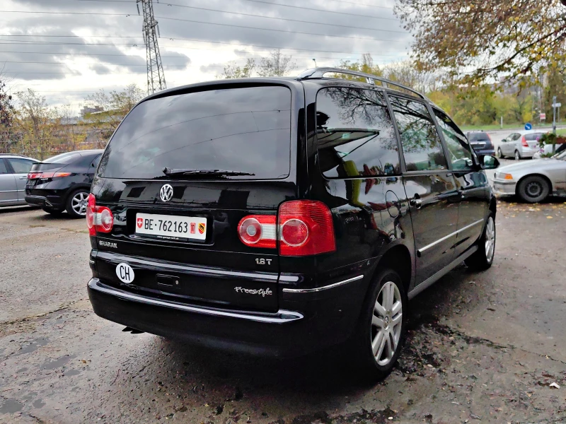VW Sharan 1.8Т!!ШВЕЙЦАРИЯ!!7 МЕСТЕН!!Freestyle!, снимка 4 - Автомобили и джипове - 52376782