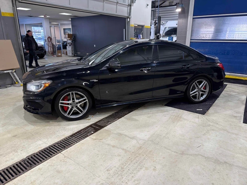 Mercedes-Benz CLA 45 AMG 4MATIC С РЕГИСТРАЦИЯ & АВТО КРЕДИТ , снимка 2 - Автомобили и джипове - 53342446