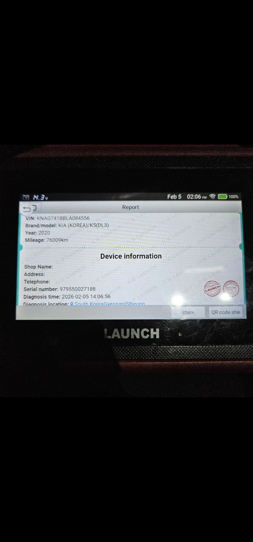 Kia K5 72000км/LPI / Внос от Южна Корея, снимка 8 - Автомобили и джипове - 54481402