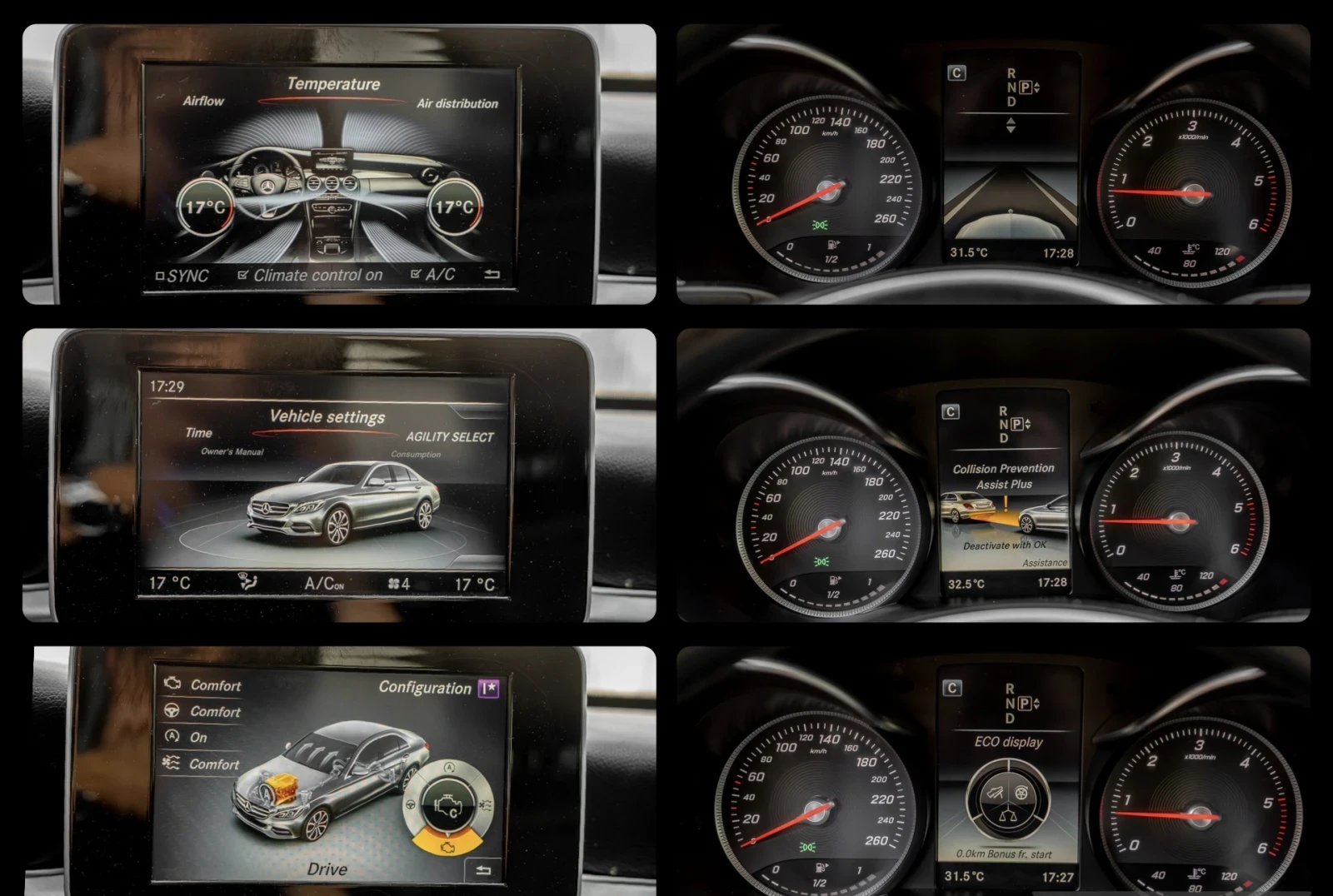 Mercedes-Benz C 220 CDI-BlueTEC-AVANTGARDE-AGILITY-AMBIENT-�������-TOP | Mobile.bg � ����������� 9