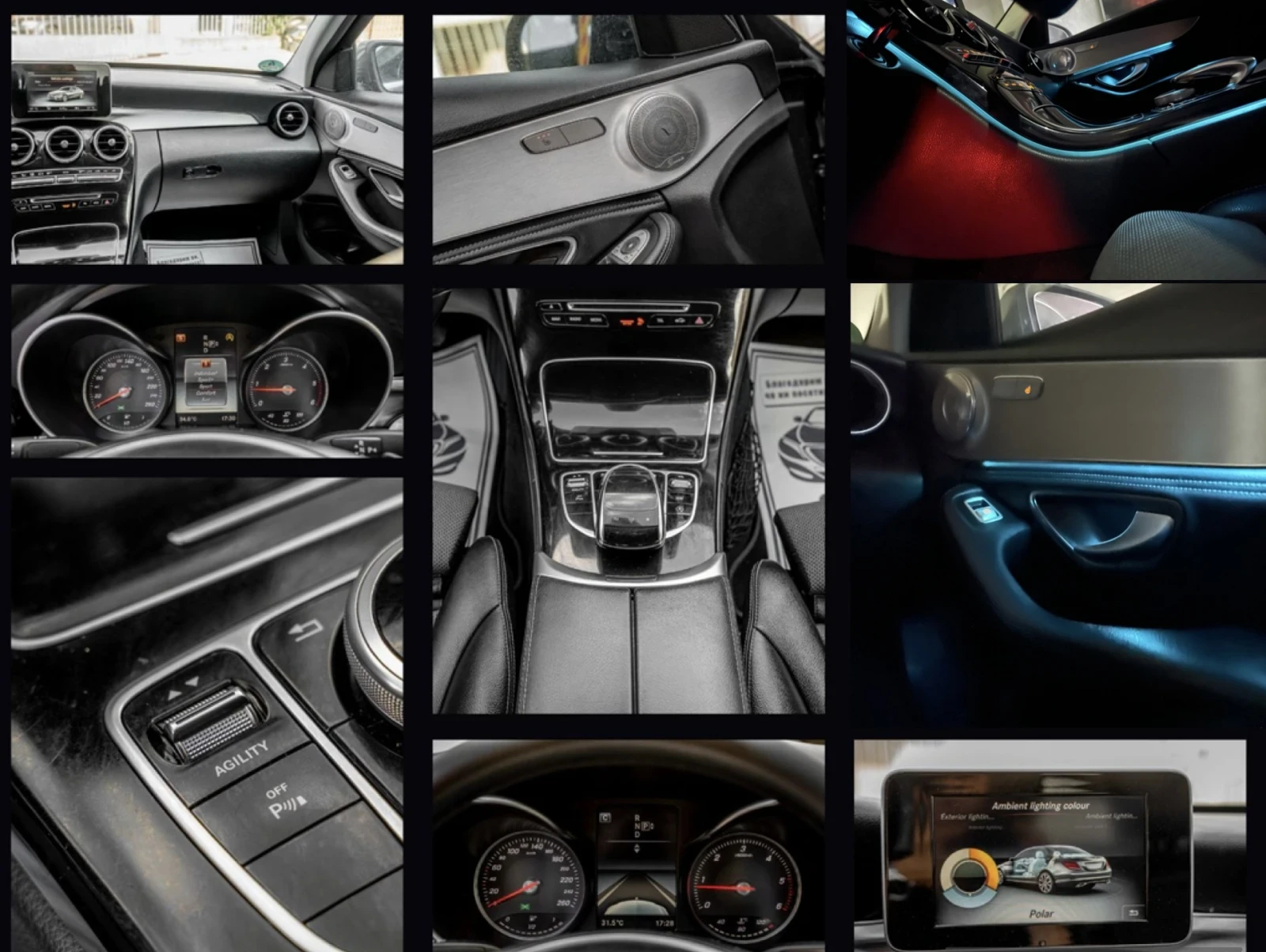 Mercedes-Benz C 220 CDI-BlueTEC-AVANTGARDE-AGILITY-AMBIENT-�������-TOP | Mobile.bg � ����������� 10