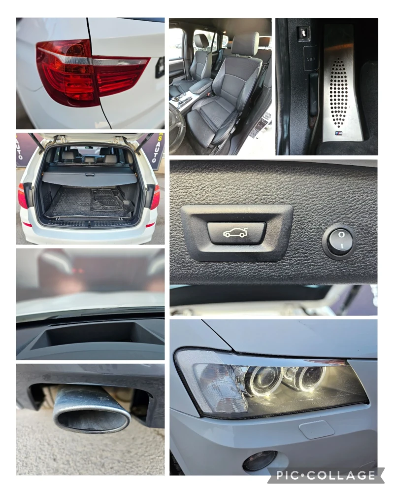 BMW X3 M-PACKET* X-DRIVE* 2.0D 184КС* HEAD UP* ЛИЗИНГ, снимка 14 - Автомобили и джипове - 48912099