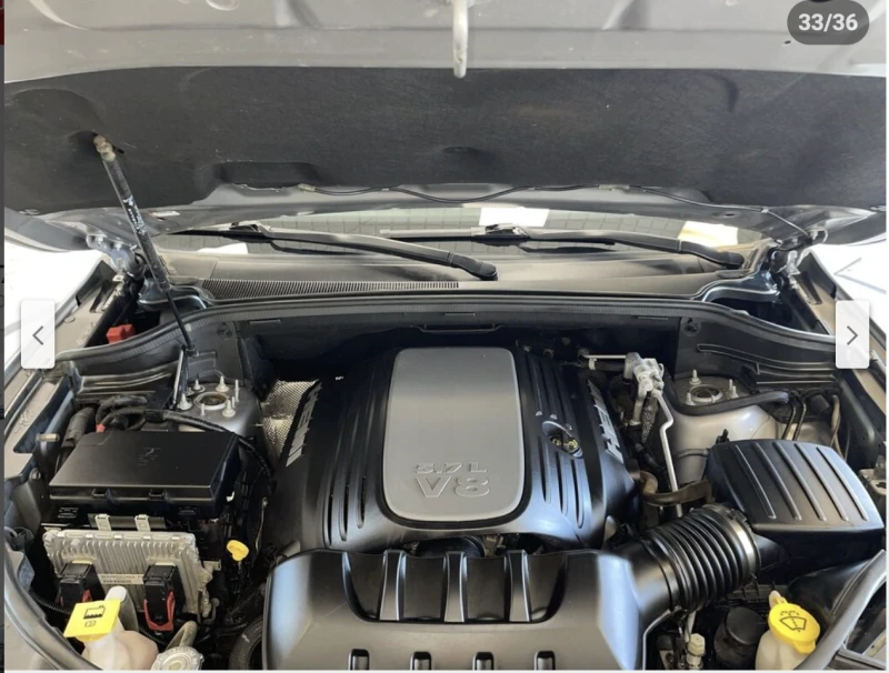 Jeep Grand cherokee LIMITED* 5.7* V8* 8ZF* ПОДГРЕВ* КАМЕРА* КЕЙЛЕС* LA, снимка 16 - Автомобили и джипове - 53261033