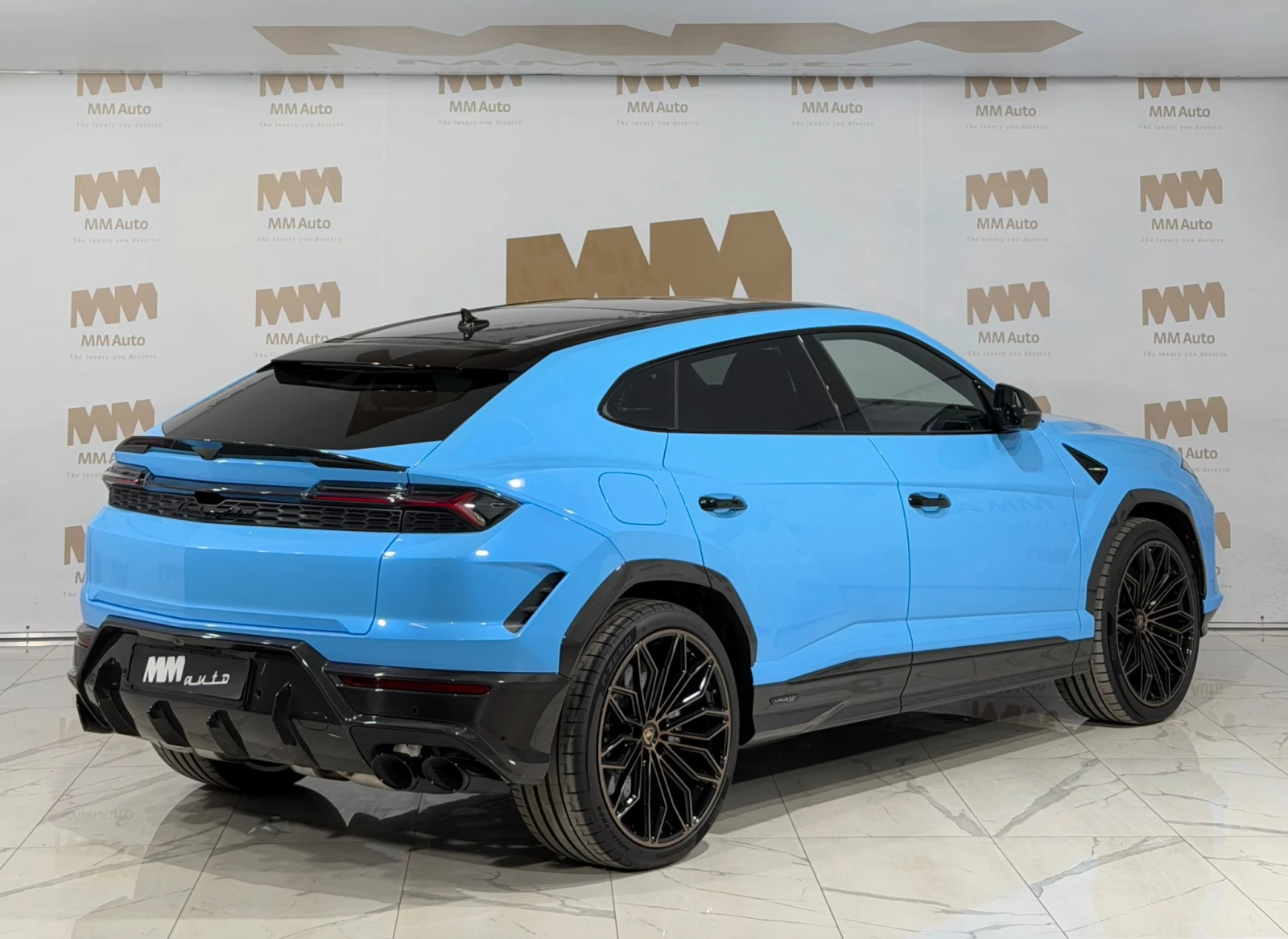 Lamborghini Urus SE* Full Carbon In&Out* Pano* Blu Cepheus - изображение 3