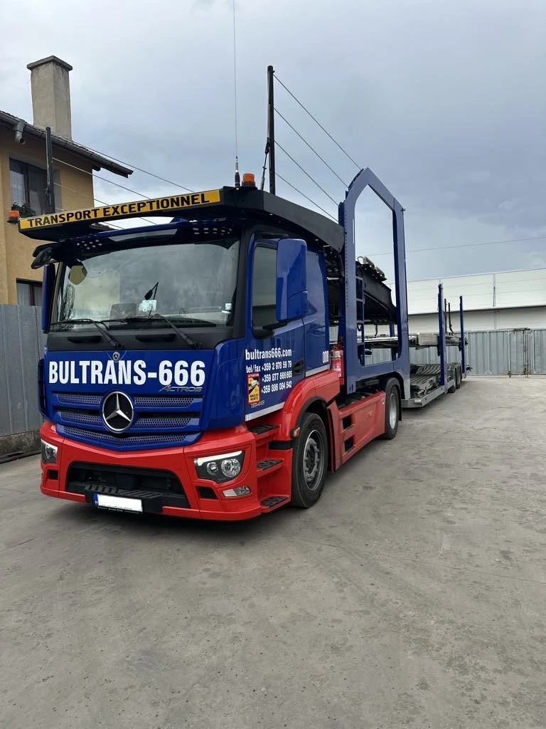 Mercedes-Benz Actros 1846 EUR6 // LOHR EUROLOHR, снимка 1 - Камиони - 48238601