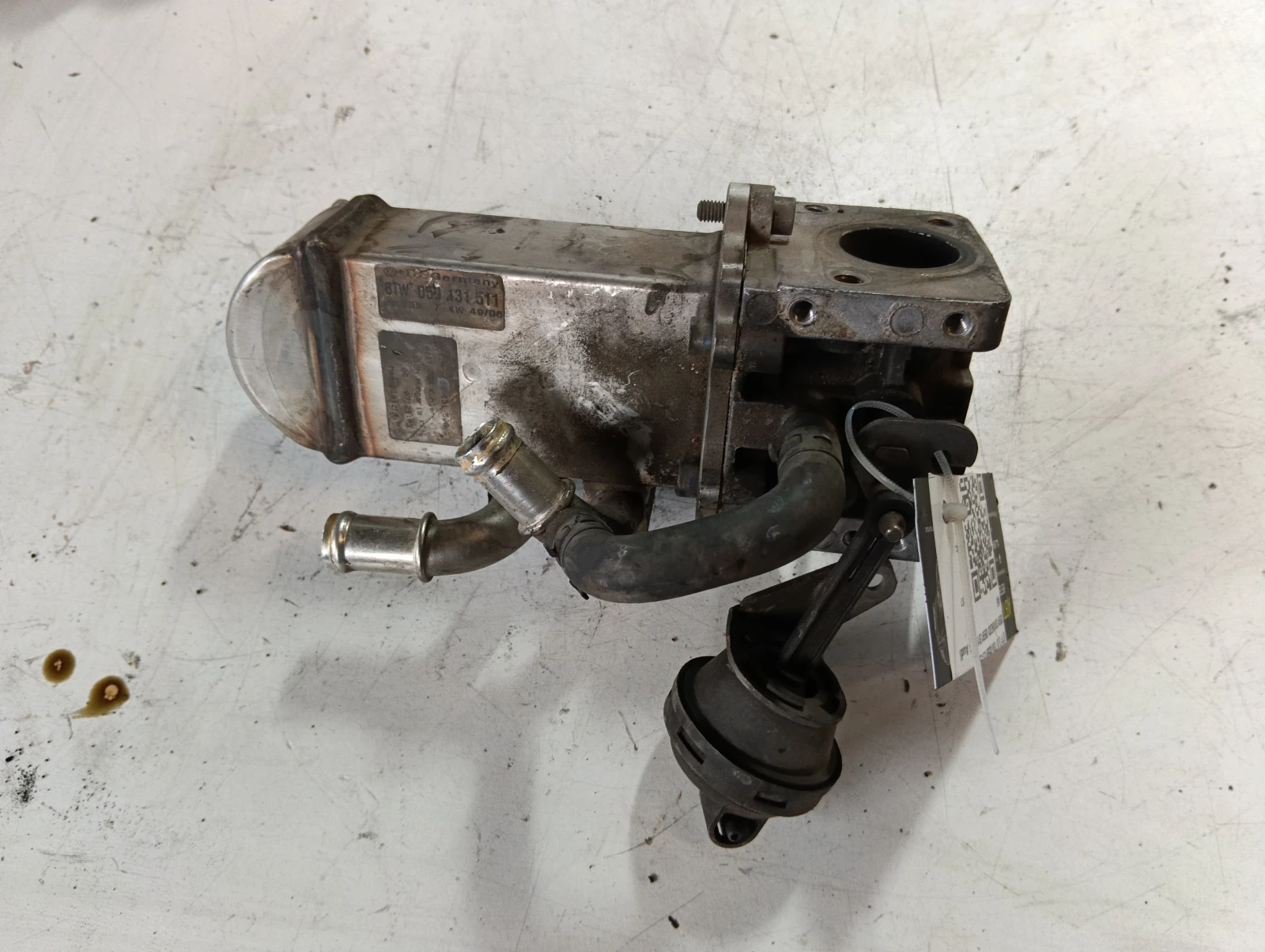 ЕГР 3.0 TDI 059131511 059131063D 059131508G Audi A6