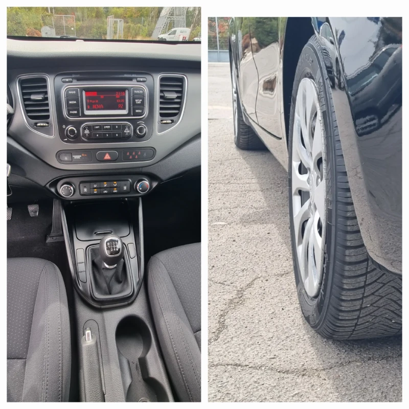 Kia Carens 1.7 CRDI 115к.с EURO 5B ITALIA , снимка 17 - Автомобили и джипове - 47261232