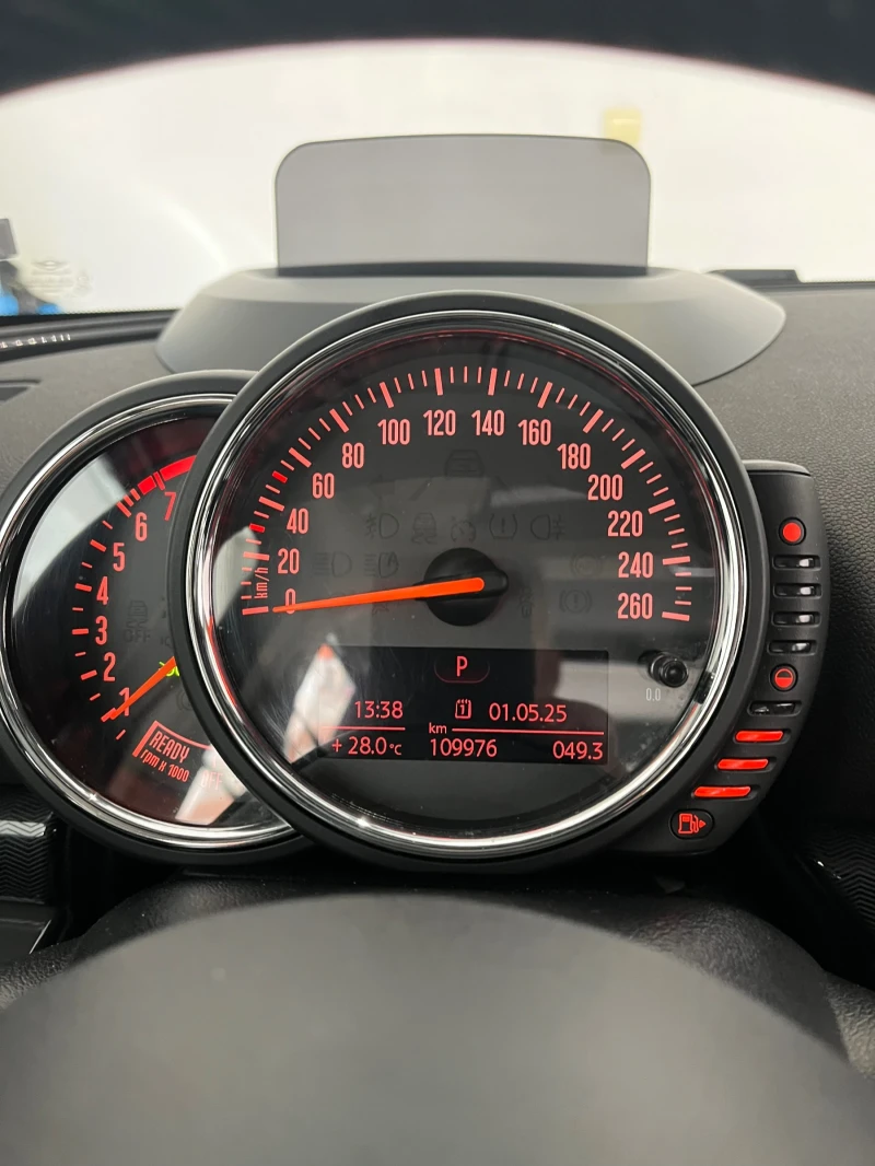 Mini Clubman All 4, 1.5 petrol head-up display , снимка 13 - Автомобили и джипове - 52645821