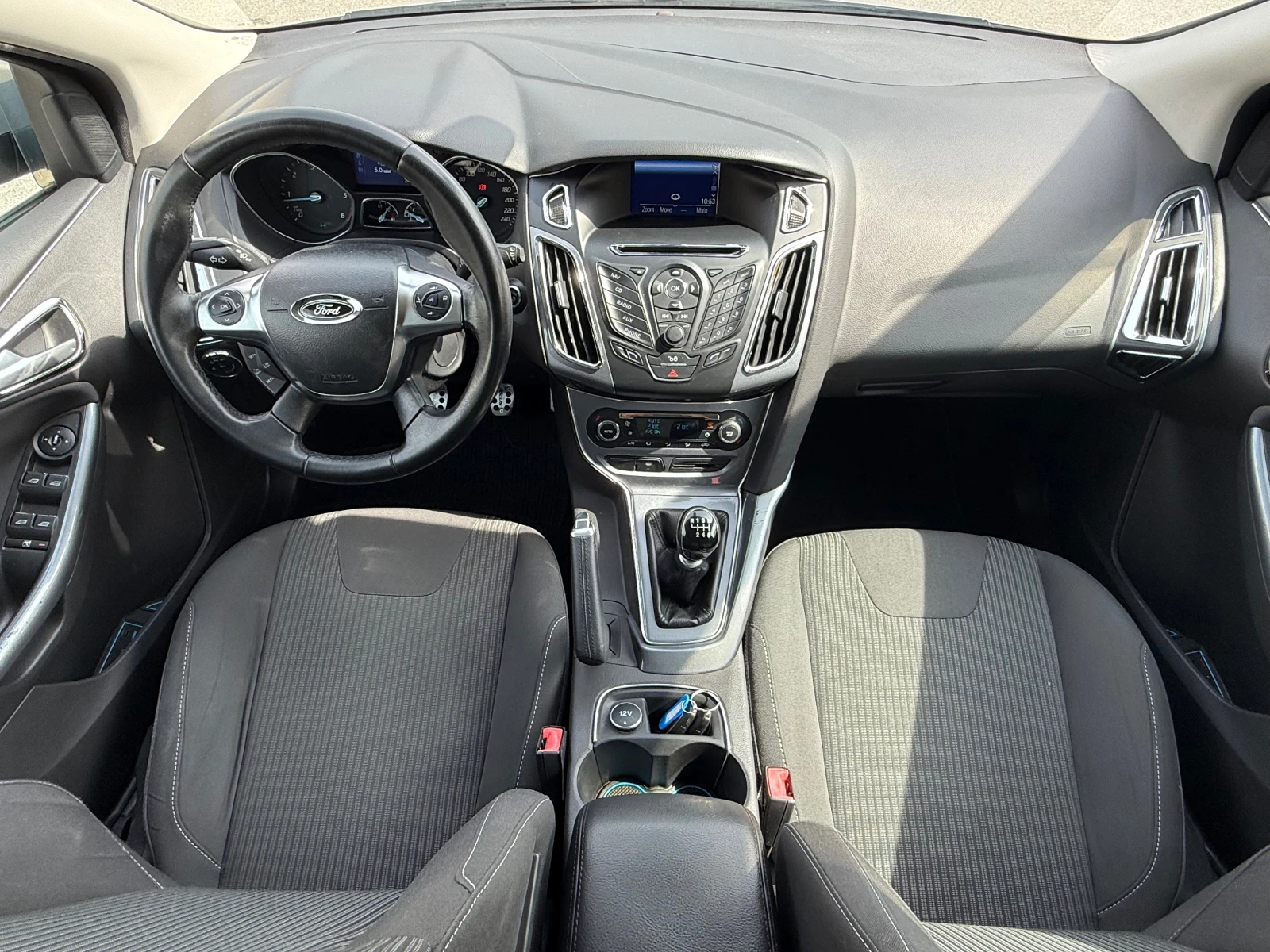 Ford Focus 1.6-TCDi-116kc ! ! 100% РЕАЛНИ КИЛОМЕТРИ-ДОКАЗУЕМИ - изображение 10