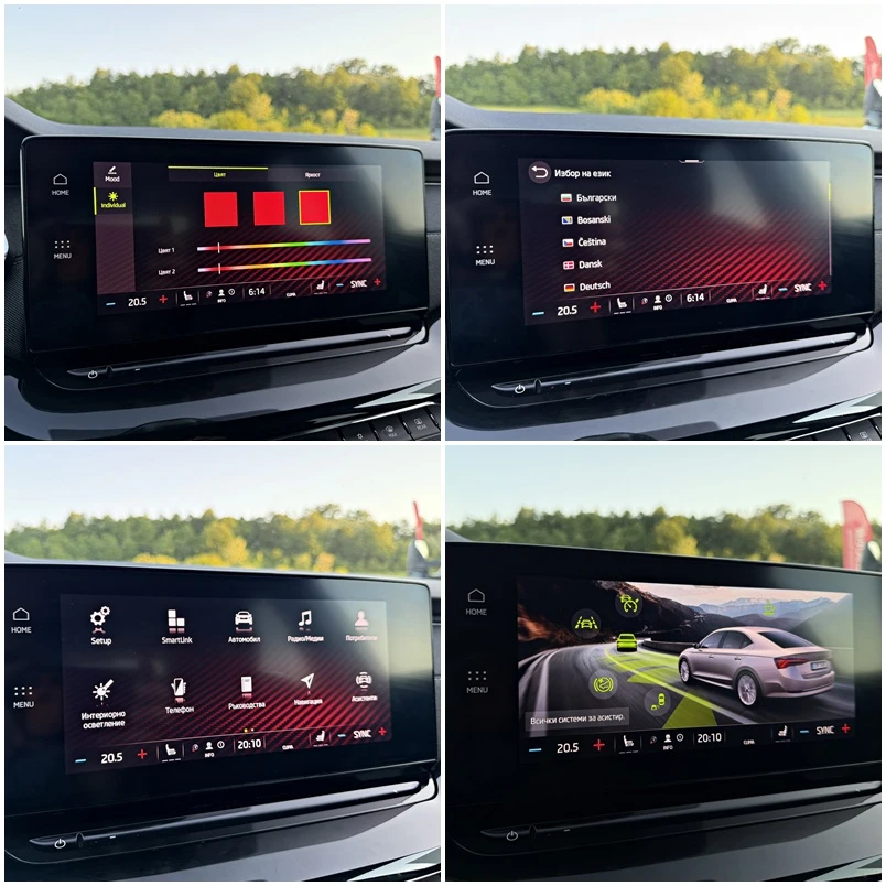 Skoda Octavia DIGITAL COCKPIT CANTON LED AMBIENTE CAMERA KEYLESS | Mobile.bg � ����������� 8