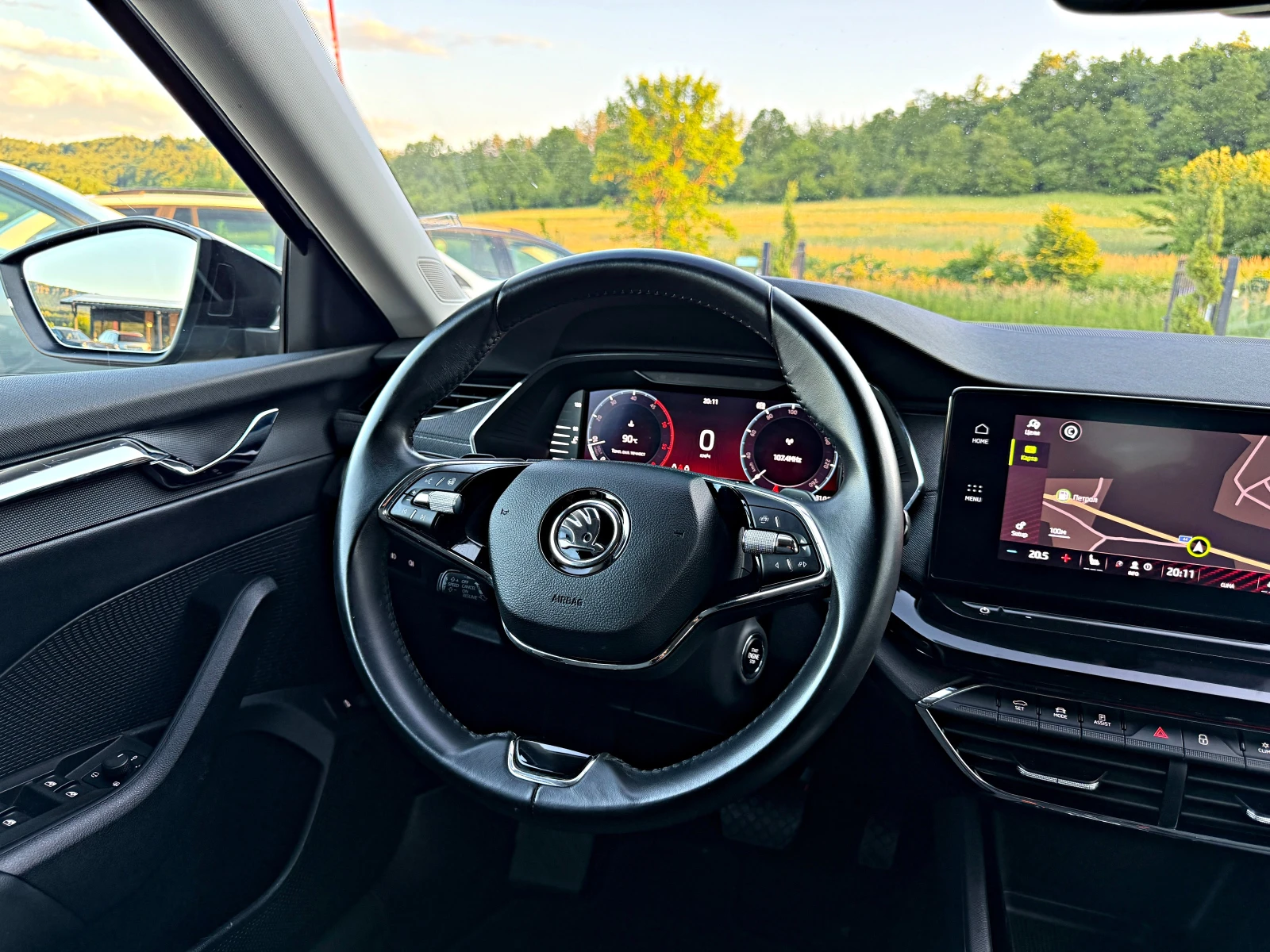 Skoda Octavia DIGITAL COCKPIT CANTON LED AMBIENTE CAMERA KEYLESS | Mobile.bg � ����������� 6