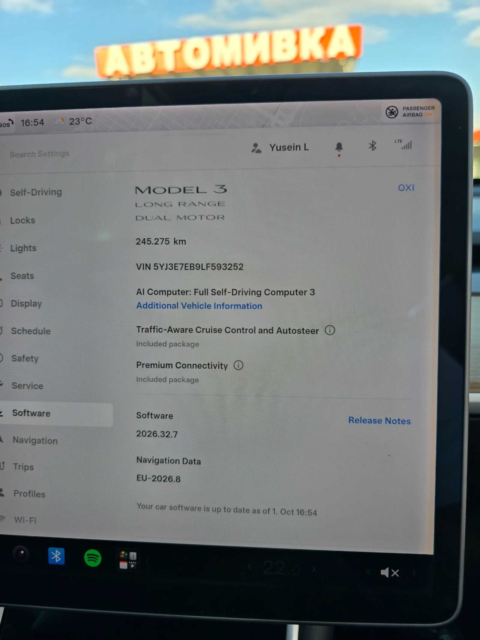 Tesla Model 3 Long Range, снимка 7 - Автомобили и джипове - 56315537