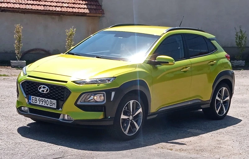 Hyundai Kona 1.6D- NAVI-КЛИМАТРОНИК, снимка 4 - Автомобили и джипове - 43816805