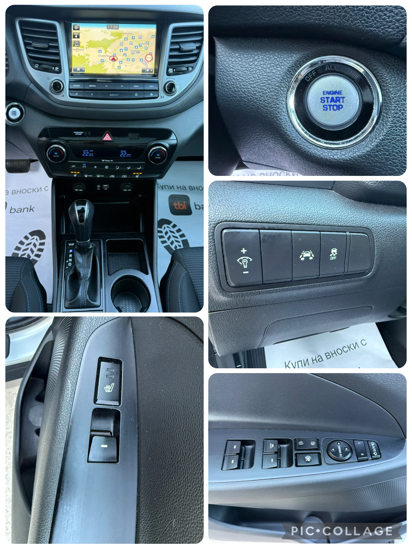 Hyundai Tucson 1.7CRDI PREMIUM-PANORAMA-NAVI-KAMERA, снимка 12 - Автомобили и джипове - 53818060