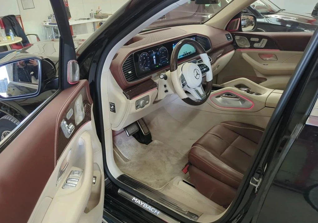 Mercedes-Benz GLS 600 Maybach 600 4MATIC V8 SPARK HEAD UP, снимка 3 - Автомобили и джипове - 54051049
