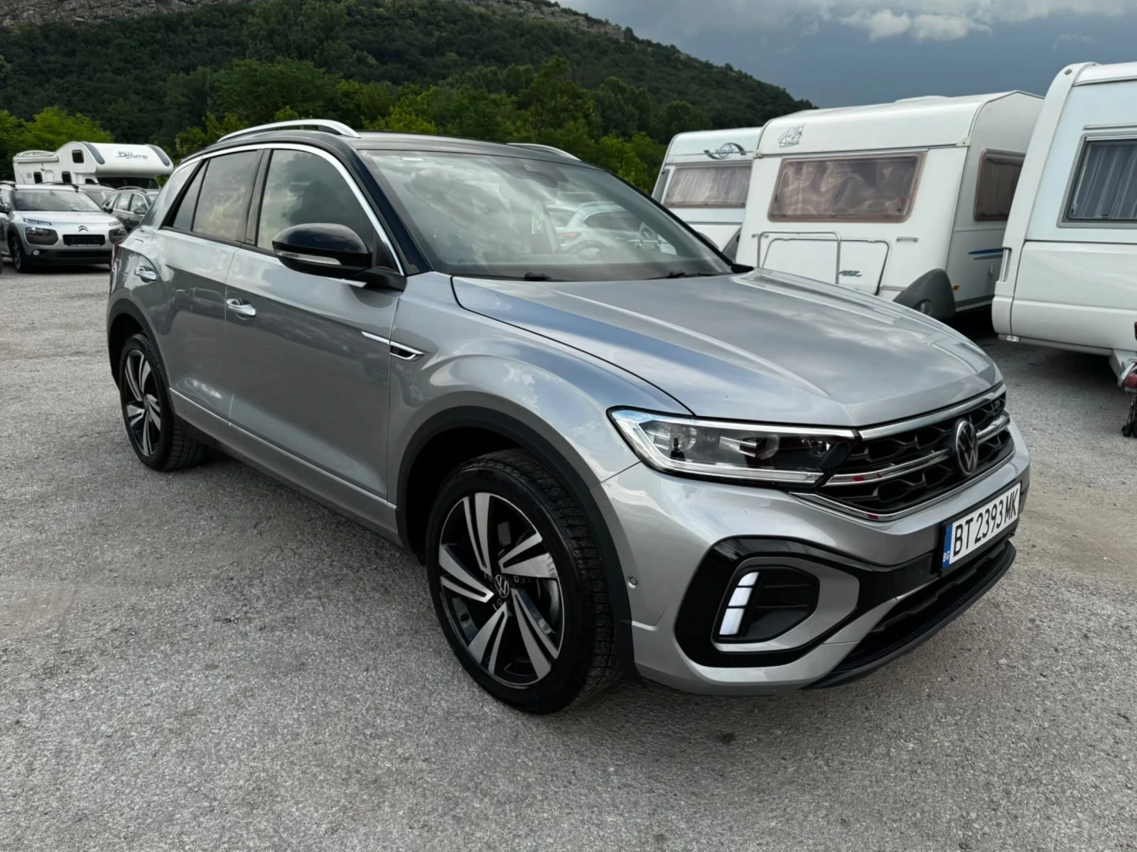 VW T-Roc 2.0TDI, 4Х4, R-LINE, FULL, 53230km, КАМЕРА 360 , снимка 6 - Автомобили и джипове - 55195027