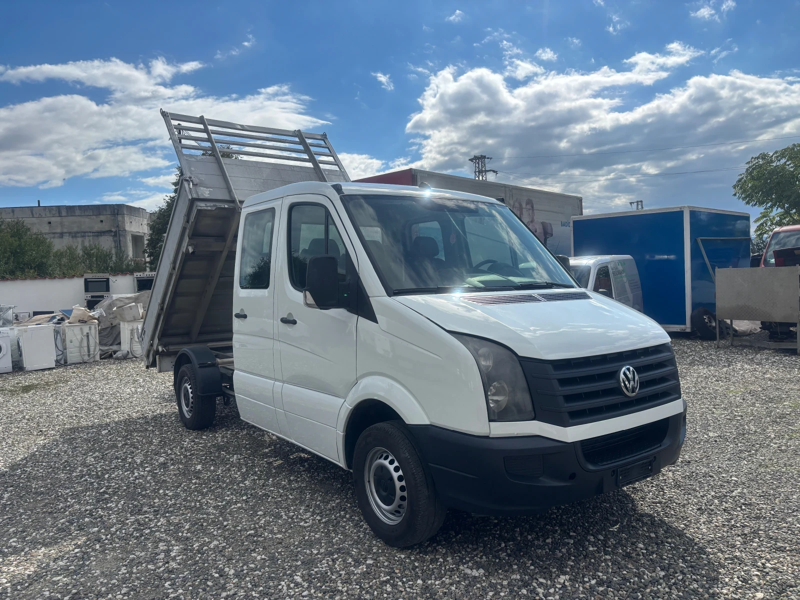 VW Crafter ТРИСТРАНЕН САМОСВАЛ 7 МЕСТА EURO5B - изображение 2