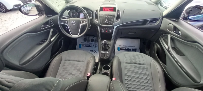 Opel Zafira LPG-ГАЗ/БЕНЗН COSMO 7-МЕСТА ИЗКЛЮЧИТЕЛА СЕРВИ КНИЖ, снимка 8 - Автомобили и джипове - 12491033
