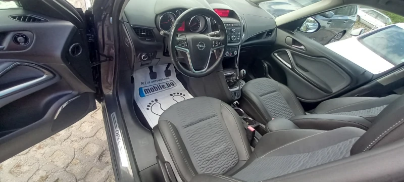 Opel Zafira LPG-ГАЗ/БЕНЗН COSMO 7-МЕСТА ИЗКЛЮЧИТЕЛА СЕРВИ КНИЖ, снимка 6 - Автомобили и джипове - 12491033