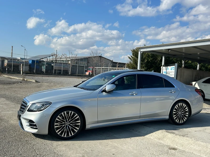 Mercedes-Benz S 400 4Matic LONG 3xTV AMG FULL Германия , снимка 3 - Автомобили и джипове - 49601308