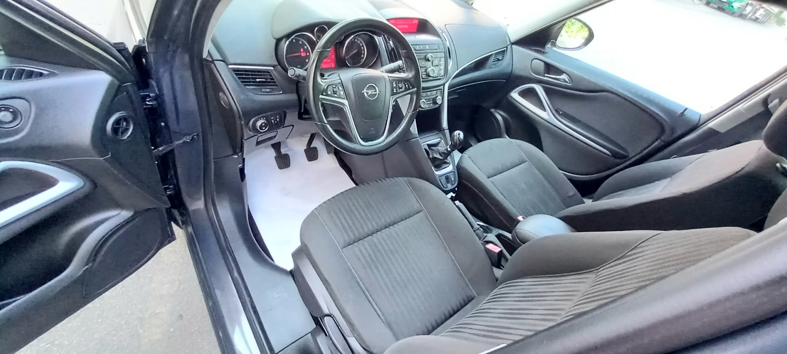 Opel Zafira ГАЗ/БЕНЗИН 7-МЕСТА ИЗКЛЮЧИТЕЛНА СЕРВИ КНИЖК УНИКАТ - изображение 7