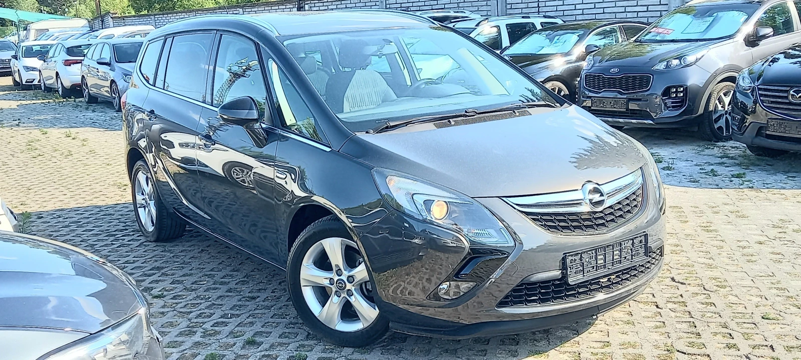 Opel Zafira ГАЗ/БЕНЗИН 7-МЕСТА ИЗКЛЮЧИТЕЛНА СЕРВИ КНИЖК УНИКАТ - изображение 2