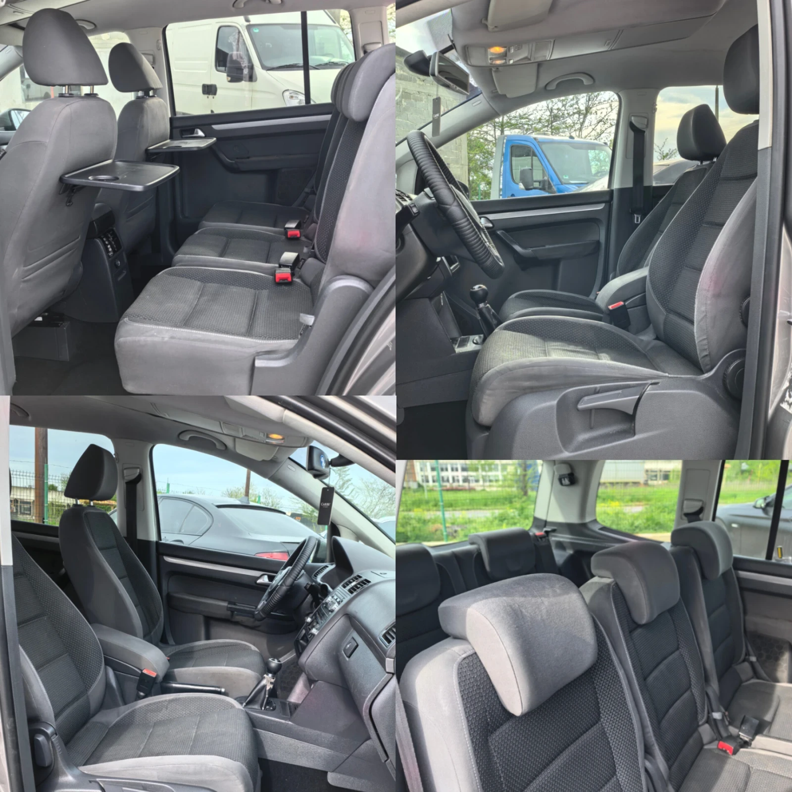 VW Touran 1.6 TDI * 105 к.с * 6+ 1 места, снимка 11 - Автомобили и джипове - 54415517