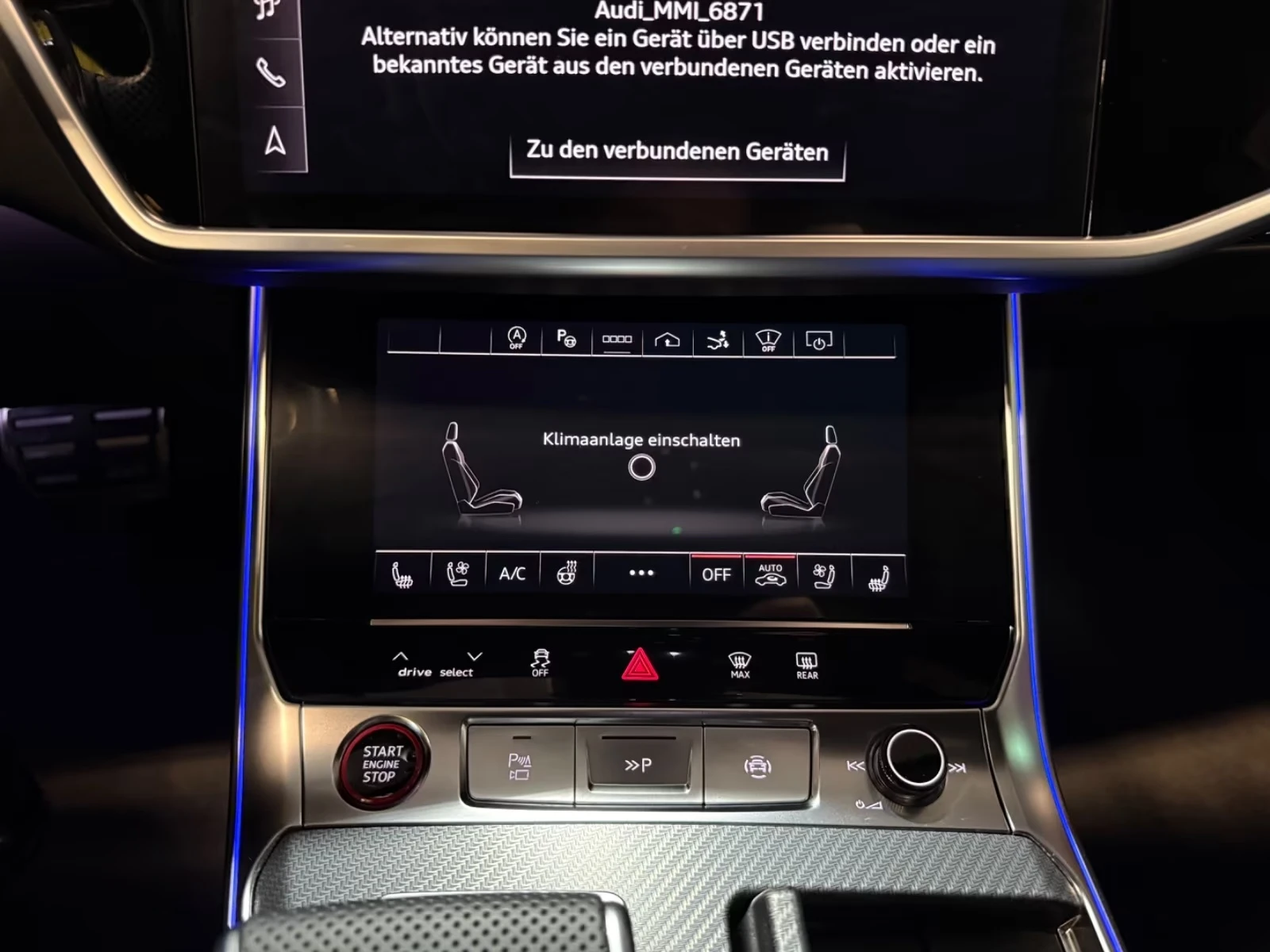 Audi Rs7 CERAMIC / B&O / 360 / HUD / MATRIX / PANO/ VIRTUAL, снимка 15 - Автомобили и джипове - 55129085
