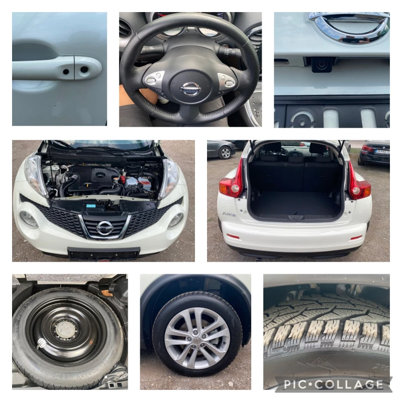 Nissan Juke 1.6T= 190HP= 4X4= АВТОМАТИК= KEYLESS GO= TEKNA= , снимка 16 - Автомобили и джипове - 47203637