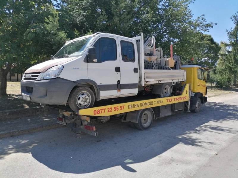 Mercedes-Benz 814 Специален + кран, снимка 3 - Камиони - 48268370