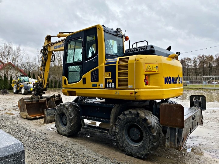 Багер Komatsu PW148-8, снимка 4 - Индустриална техника - 47406813