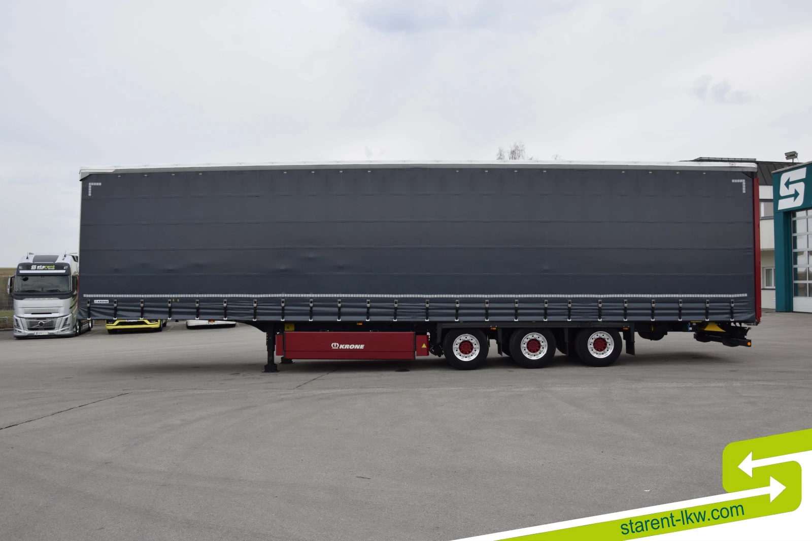 Полуремарке Krone TR26092, снимка 8 - Ремаркета - 53785073