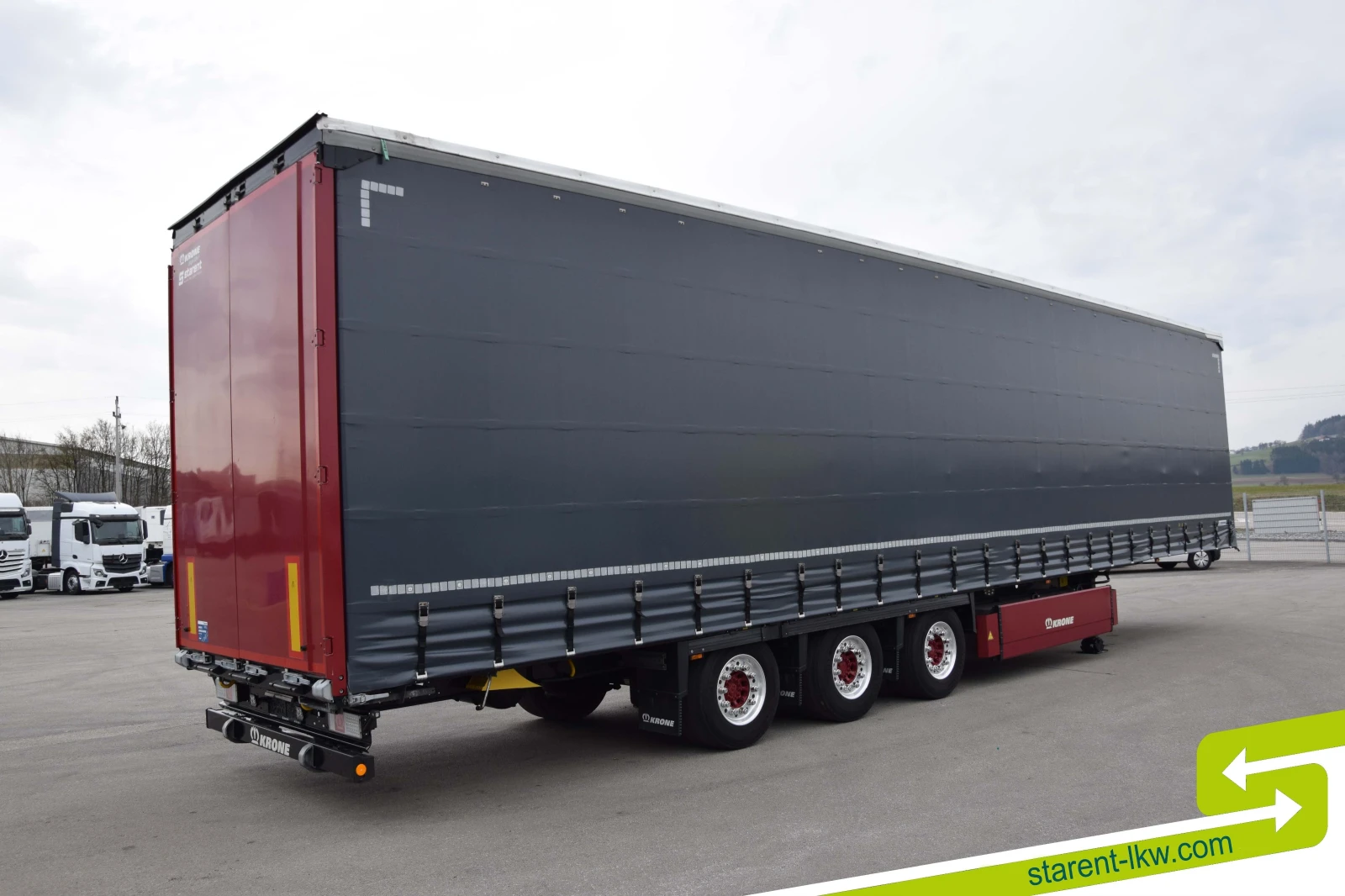 Полуремарке Krone TR26092, снимка 5 - Ремаркета - 53785073