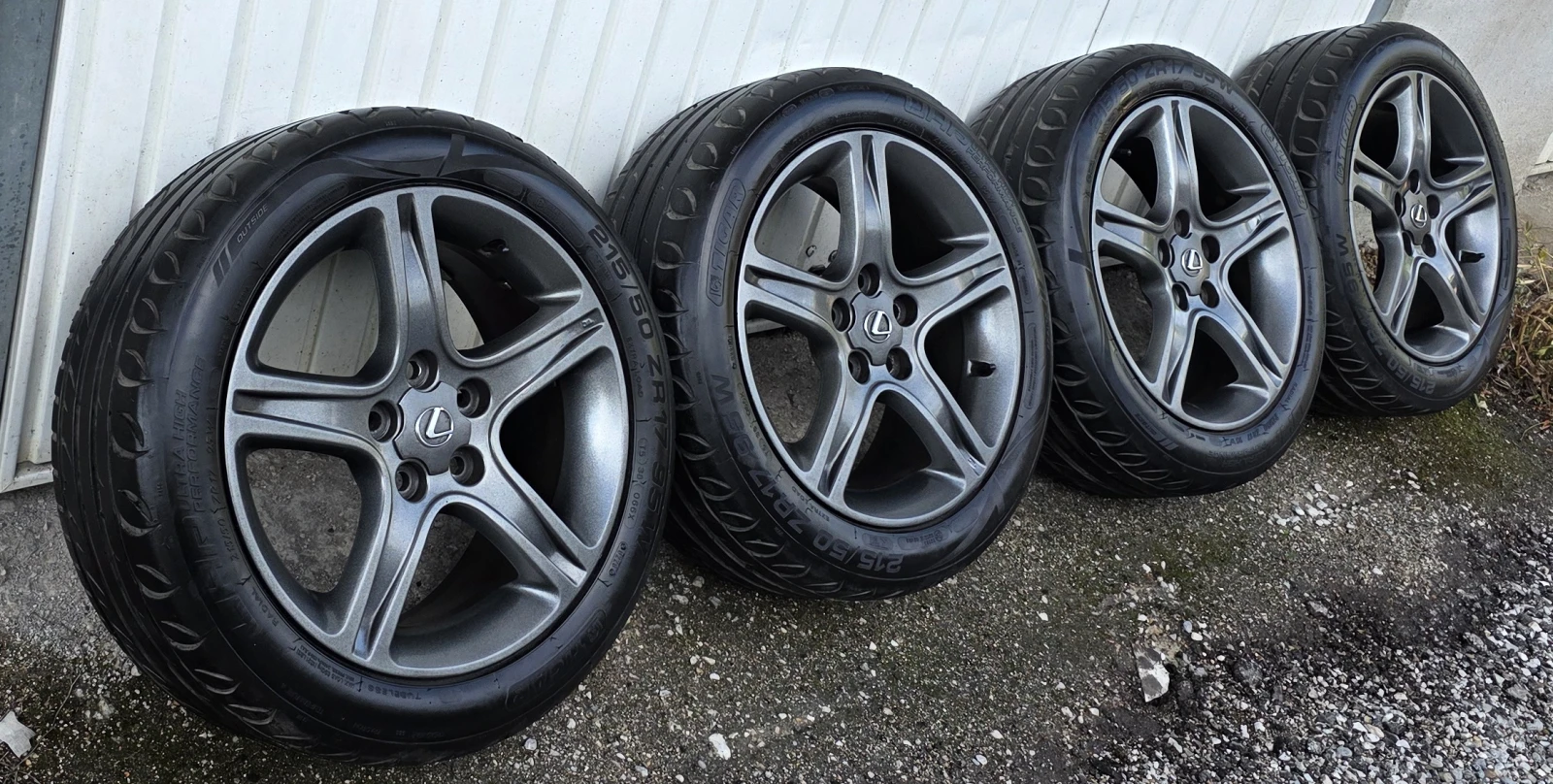 Гуми с джанти Tigar 215/50R17, снимка 2 - Гуми и джанти - 54826458