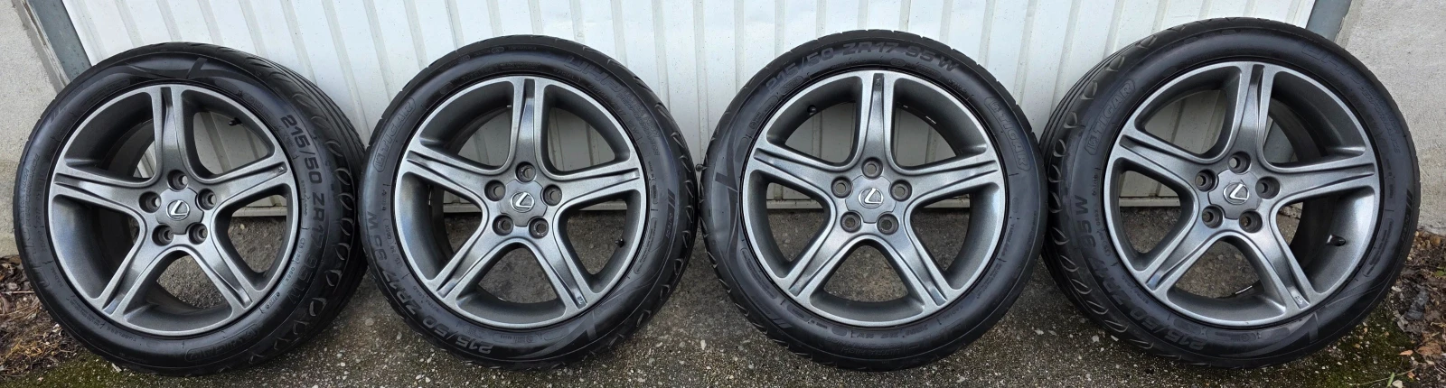 Гуми с джанти Tigar 215/50R17