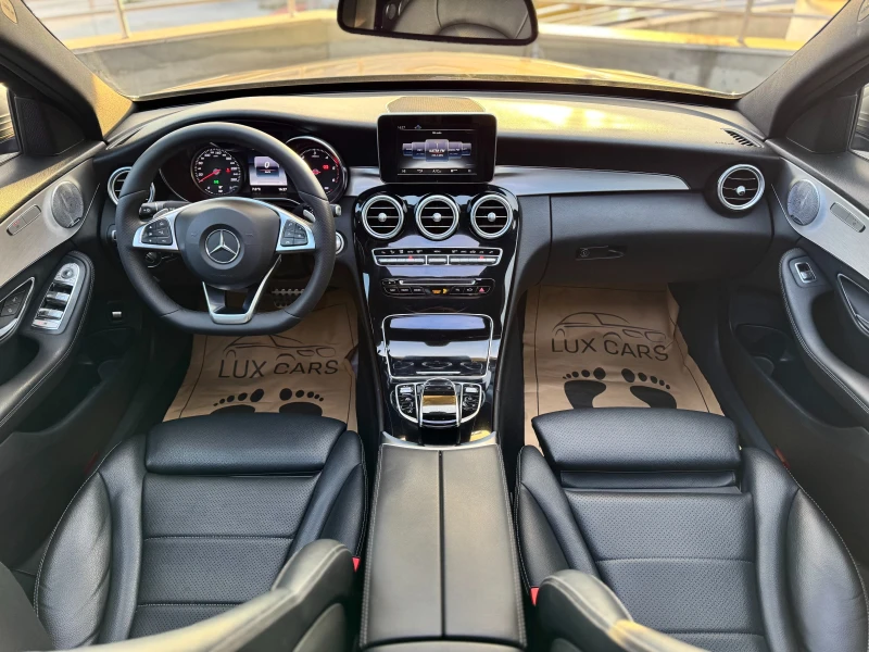 Mercedes-Benz C 220 -AMG-4matic-Cam360-9G-LED-Navi-Panorama-Burmester-, снимка 7 - Автомобили и джипове - 53097362