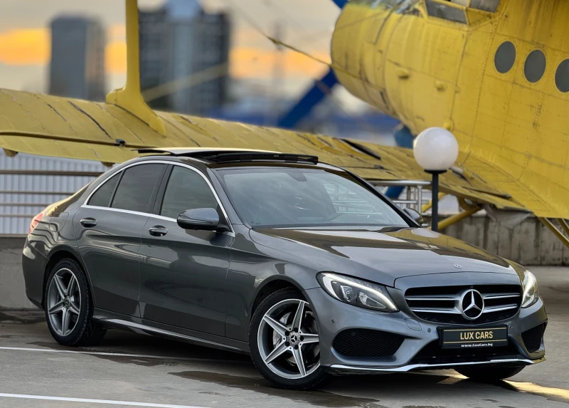 Mercedes-Benz C 220 -AMG-4matic-Cam360-9G-LED-Navi-Panorama-Burmester-