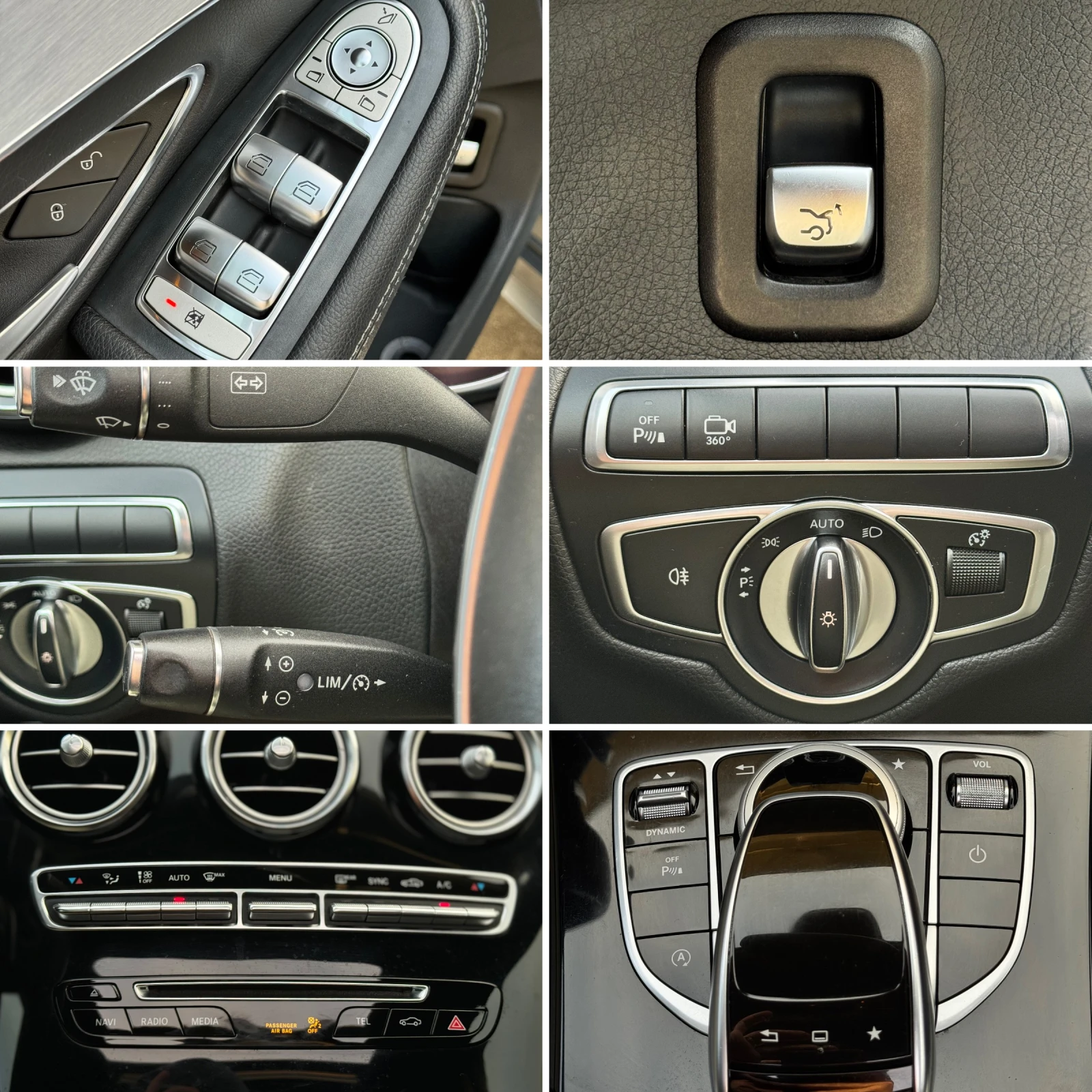 Mercedes-Benz C 220 -AMG-4matic-Cam360-9G-LED-Navi-Panorama-Burmester- | Mobile.bg � ����������� 12