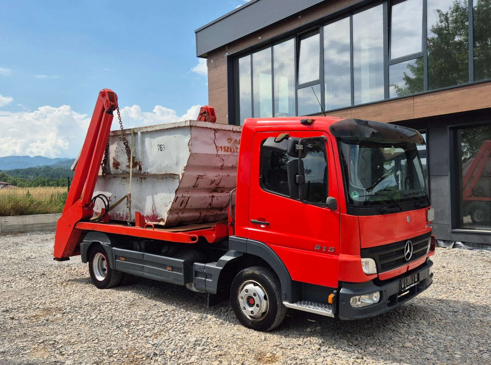 Mercedes-Benz Atego 815* Контеинеровоз* , снимка 3 - Камиони - 55018975