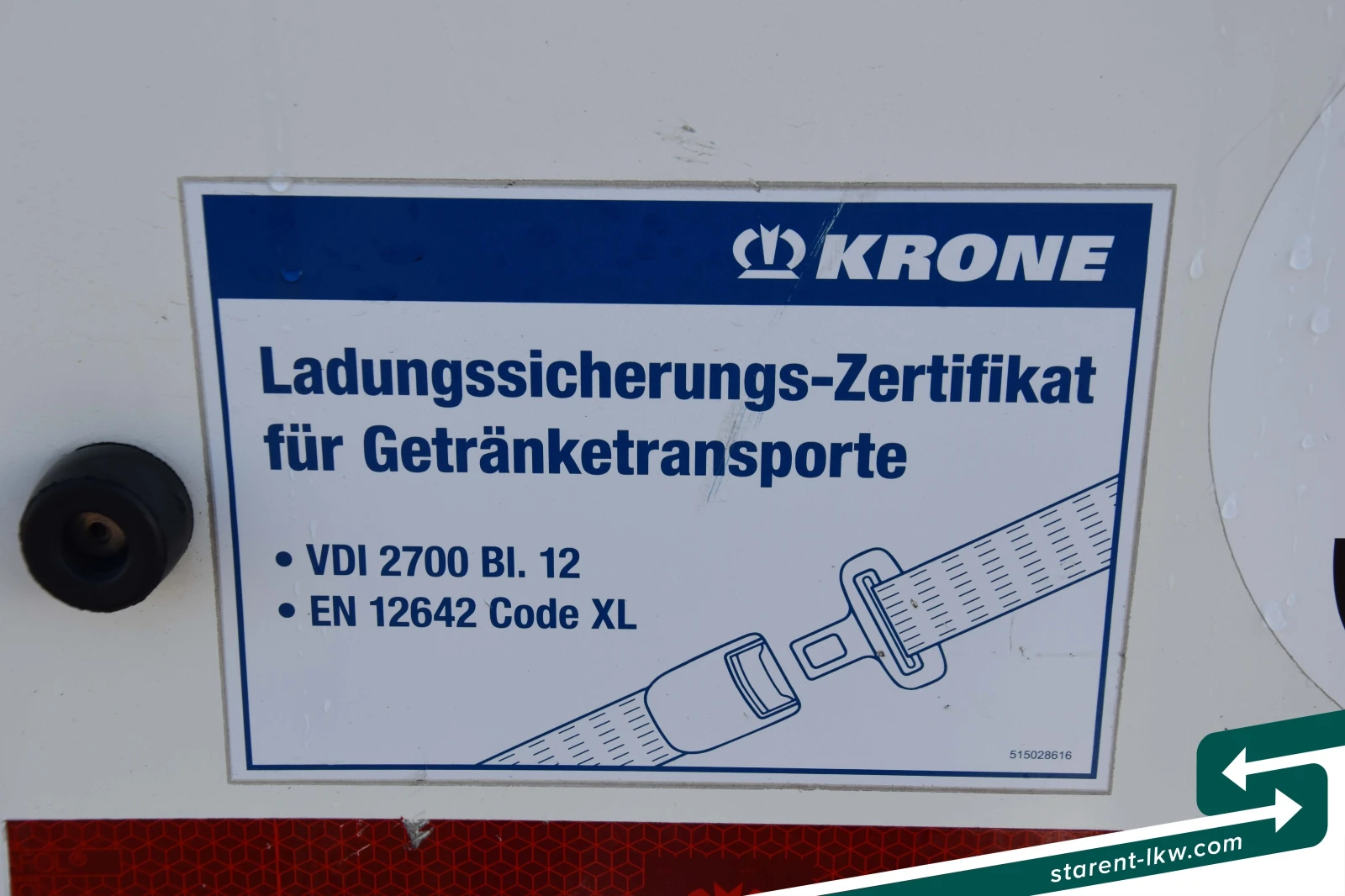 Полуремарке Krone TR26291, снимка 14 - Ремаркета - 56480458