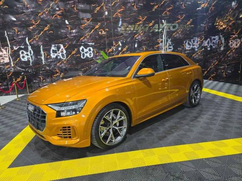Audi Q8 50TDI QUATTRO MATRIX S LINE ПАНО ЛИЗИНГ 100%, снимка 2 - Автомобили и джипове - 53138293