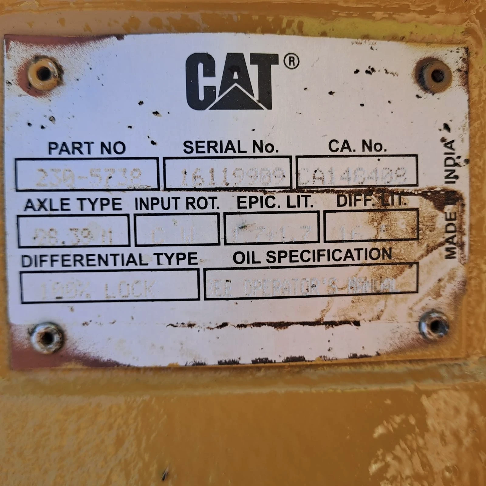 Багер Caterpillar 427F - изображение 10