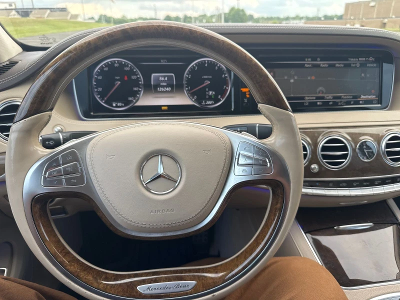 Mercedes-Benz S 500 AMG* PACK* ПОДГРЕВ* ОБДУХВАНЕ* МАСАЖ* КАМЕРА* КЕЙЛ, снимка 5 - Автомобили и джипове - 52835738