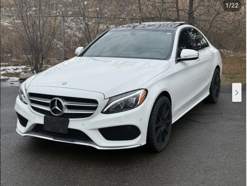 Mercedes-Benz C 400 AMG* PACK* 4MATIC* BURMESTER* КАМЕРА* КЕЙЛЕС* ПОДГ