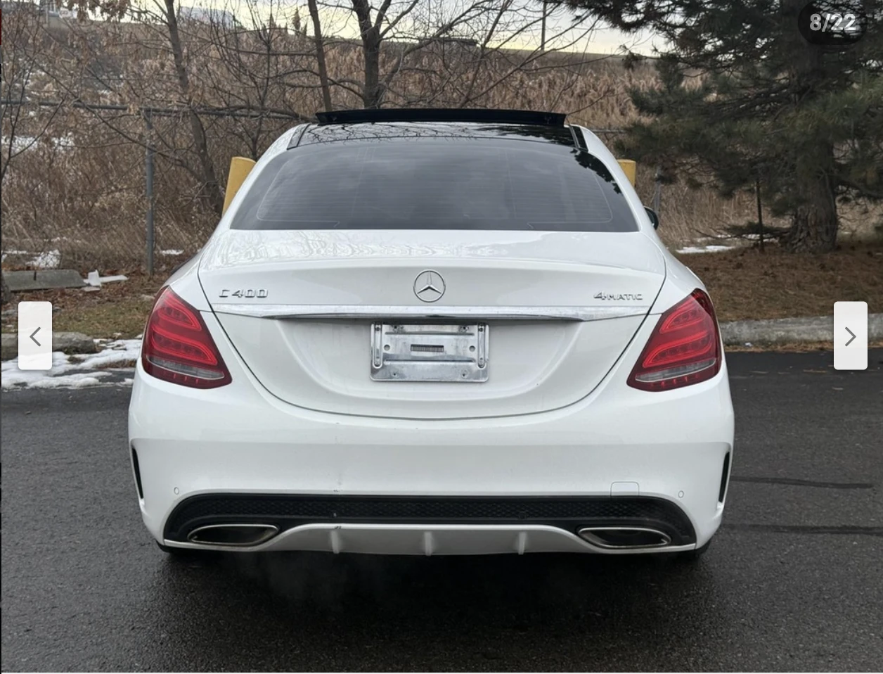 Mercedes-Benz C 400 AMG* PACK* 4MATIC* BURMESTER* ������* ������* ���� | Mobile.bg � ����������� 8