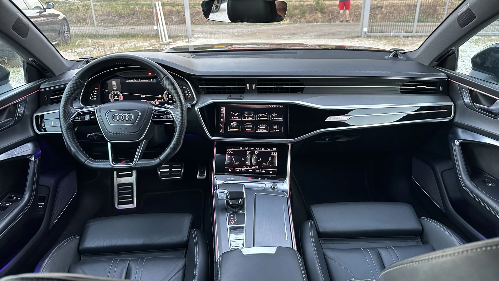 Audi A7 50TDI| 3XS-LINE| HEAD UP| NIGHT VISION| B&O| FULL, снимка 9 - Автомобили и джипове - 55980250